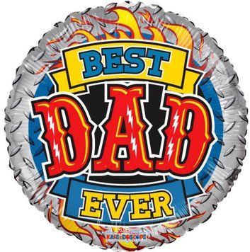 Фольгована кулька Best Dad Ever 13-66 13-66 фото