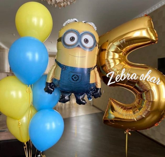 Фігура Посіпака/Міньйон Дейв двоокий 04-45 фото