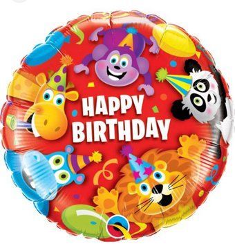 Фольгированный шар Happy Birthday 12-30 12-30 фото