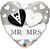 Фольгована кулька Mr & Mrs 13-81 13-81 фото