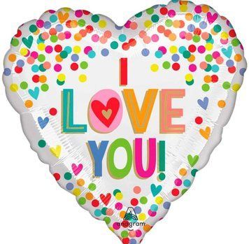 Фольгована кулька I Love You 13-79 13-79 фото