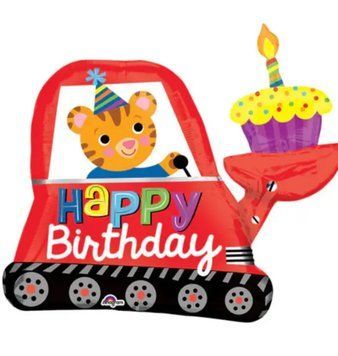 Фігура Екскаватор Happy Birthday 02-61 фото