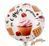 Фольгована кулька С днём рождения 12-34 12-34 фото