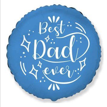 Фольгована кулька Best Dad Ever 13-67 13-67 фото