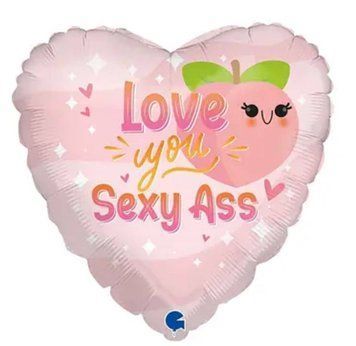 Фольгована кулька Love you Sexy Ass 13-85 13-85 фото