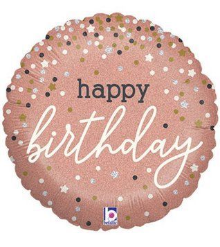 Фольгированный шар Happy Birthday 11-44 11-44 фото
