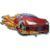 Фігура Гоночна машина Hot Cars червона 02-71 фото