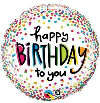 Фольгована кулька Happy Birthday 11-96 11-96 фото