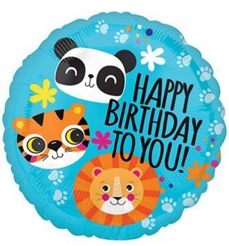 Фольгована кулька Happy Birthday 12-96 12-96 фото