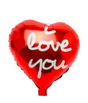 Фольгована кулька I love you 10-99 10-99 фото