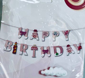 Гірлянда Happy Birthday Єдиноріг 21-16 фото