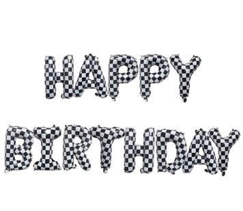 Гірлянда надувна Happy Birthday Гонка 23-11 фото