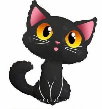 Фігура Котик чорний 03-78 фото