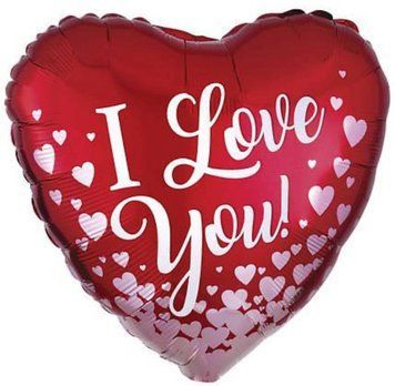 Фольгована кулька I love you 11-05 11-05 фото