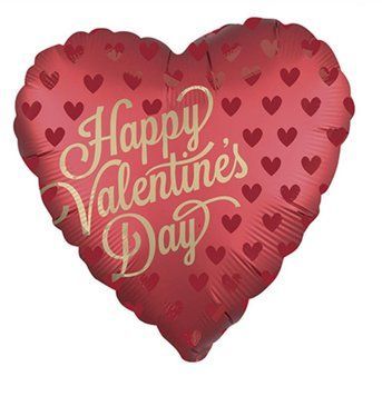 Фольгована кулька Happy Valentine's Day 11-06 фото