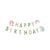 Гирлянда Happy Birthday Единорог радуга 21-22 фото