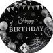 Тарілочки святкові Happy Birthday, 10шт 22-69 фото