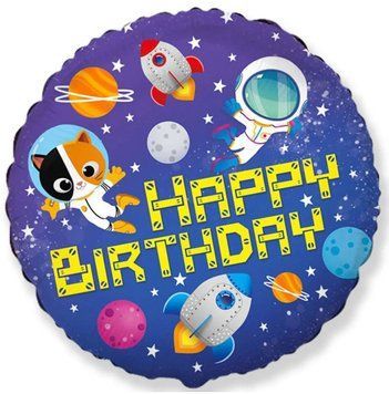 Фольгована кулька Happy Birthday 13-08 13-08 фото