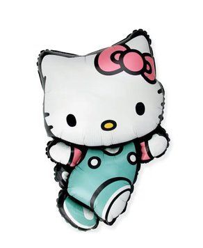 Фигура Hello Kitty котёнок Китти в мятном комбинезоне 03-91 фото