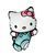 Фігура Hello Kitty кошеня Кітті у м'ятному комбінезоні  03-91 фото