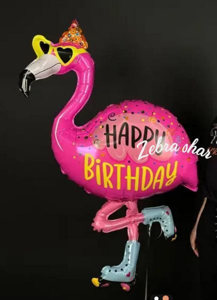 Фигура Фламинго Happy Birthday 04-49 фото
