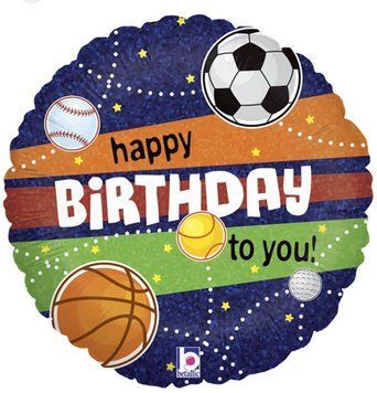 Фольгированный шар Happy Birthday 12-25 12-25 фото