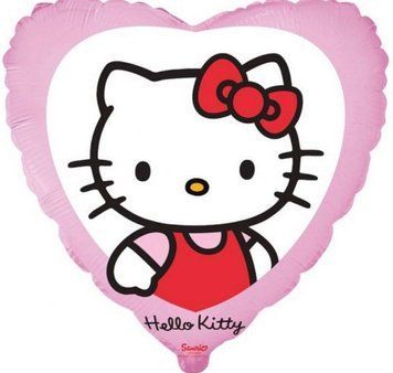 Фольгированный шар Hello Kitty кошеня Кітті 14-24 14-24 фото