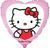 Фольгована кулька Hello Kitty кошеня Кітті 14-24 14-24 фото